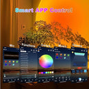Madoury Sunset Lamp Projector APP Control Multicolor Lamp Led Light - Black - Like New