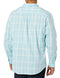 AMAZON ESSENTIALS MEN LONG-SLEEVE SLIM-FIT STRETCH POPLIN SHIRT MEN XL - BLUE - Brand New