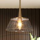 CLASSY LEAVES GOLD PENDANT LIGHTS KITCHEN ISLAND, KITCHEN PENDANT LIGHTING - Like New