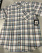 BLACK HORSE WOVEN PLAID SHIRT - MENS L - MULTICOLOR WOVEN PLAID - Brand New