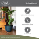 GROWSCAPE Shaina Planting Pots (15” Weathered Copper) B07L62HZBZ - Brand New