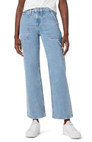 DPPRVO1363 HUDSON ROSIE HIGH-RISE CARGO WIDE LEG - SIZE: WOMEN 25 - RESERVOIR - Like New