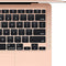 For Parts: APPLE MACBOOK AIR 13.3" 2560x1600 M1 8GB 256GB SSD - GOLD - CANNOT BE REPAIRED