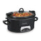 CROCK-POT PROGRAMMABLE 6 QUART SLOW COOKER BLACK 2125185 - Scratch & Dent