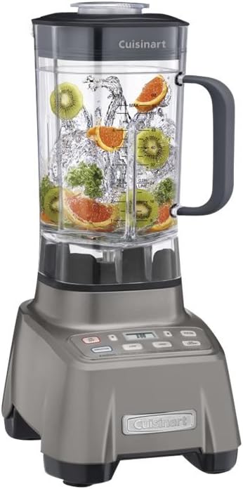 Cuisinart Hurricane Blender 2.25 Peak CBT-1500 - GUNMETAL Like New