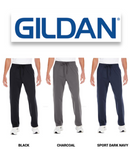 Gildan 99400 Men's Performance Tech Open Bottom Pants New