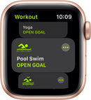 APPLE WATCH SE ( GPS + LTE ) 40mm GOLD ALUMINUM CASE WITH PLUM SPORT LOOP - Like New