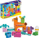 MEGA BRANDS MEGA BLOKS FISHER-PRICE TODDLER BUILDING MUSICAL FARM BAND HPB46 - Like New