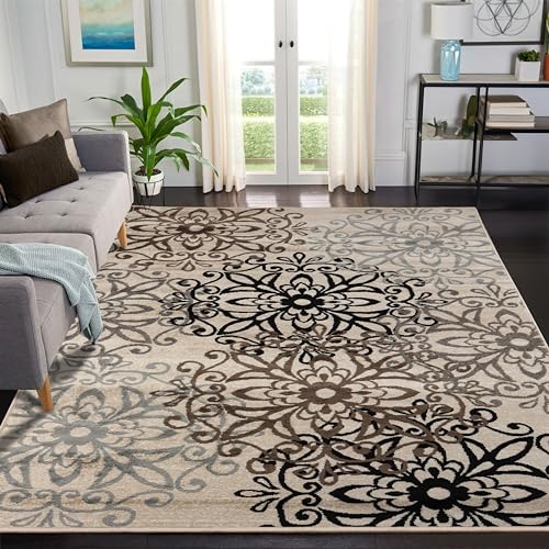 Superior Indoor Area Rug, Jute Backed, Perfect for Entryway, 8' x 10' size - Like New
