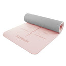 KAYMOAH Yoga Mat with Alignment Marks 72"L x 24"W x 2/5" Thick (Pink) - Brand New