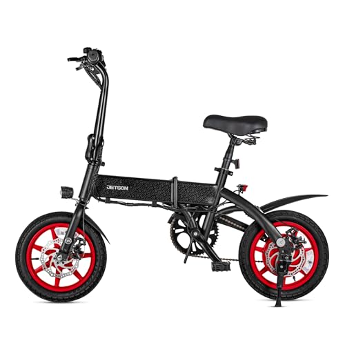 Jetson Arro Electric Bike, 350-Watt Motor, Easy-Folding Mechanism, JJ7-BLK - Brand New