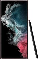 For Parts: Samsung Galaxy S22 5G 256GB, UNLOCKED SM-S908U - Burgundy - CANNOT BE REPAIRED