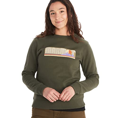 MARMOT WOMEN'S MONTANE CREW SWEATSHIRT WOMEN XL NORI - Brand New