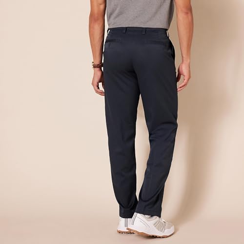 AMAZON ESSENTIALS MEN'S CLASSIC-FIT STRETCH GOLF PANT - SIZE: MEN 30X32 - NAVY - Brand New