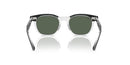 RAY-BAN JUNIOR 715871 45-18-130 BLACK ON TRANSPARENT DARK GREEN LENS - Like New
