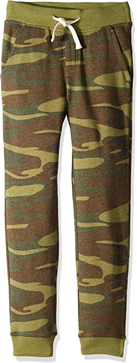 9881gb HANES ALTERNATIVE KIDS' DODGEBALL PANT YOUTH XL CAMO Like New