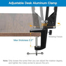 Technical Pro DESKCAM2 WEBCAM SUSPENSION CRANE ARM BASE & DESK CLAMP - BLACK - Like New