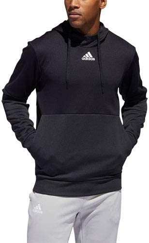 FQ0155 Adidas Men's Team Issue Training Pullover Hoodie Black/White 2XL Like New