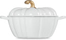 Le Creuset Enameled Cast Iron Figural Pumpkin Cocotte, 4 qt - Scratch & Dent