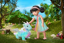 AMERICAN GIRL WELLIEWISHERS 14.5-INCH EMERSON DOLL PLAYSET WITH CRISELLA DRAGON - Brand New