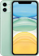 For Parts: APPLE IPHONE 11 256GB - MWL62LL/A - GREEN - PHYSICAL DAMAGE-CRACKED SCREEN