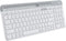 LOGITECH MULTI-DEVICE SLIM WIRELESS KEYBOARD - PALE GRAY - Like New