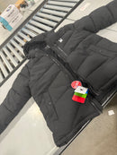 SPYDER FLEX SHELL PUFFER JACKET - SIZE: MEN M - BLACK - Like New