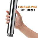 SereneLife 20" Dance Pole Extension Tube - Spinning Dancing Pole SLDP20N - Black - Brand New