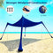 COMMOUDS BEACH TENT CAMPING SUN SHELTER WITH UPF50+ PROTECTION 10 X 10 FT - NAVY - Like New