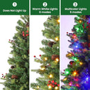 Alupssuc 3ft Prelit Artificial Christmas Tree, Set of 2, LED Lights, 3 FT - Brand New