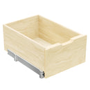 HXUHUWS PULL OUT CABINET ORGANIZER WITH 8" HIGH DRAWER 1F9415EA2B24PT - WHITE - Like New