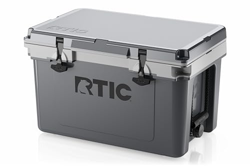 RTIC OUTDOORS 32 QT ULTRA-LIGHT HARD SIDED COOLER - GRAY - Like New