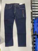 BLU ROCK MEN'S DENIM STRETCH SLIM FIT FLEX JEANS - SIZE: MEN 36X30 - DARK WASH - Brand New
