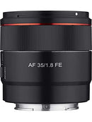 SAMYANG 35MM F1.8 AUTO FOCUS COMPACT FULL WIDE LENS SONY E MOUNT_BLACK - Like New