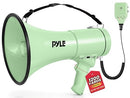 PYLE 50W MEGAPHONE BULLHORN PORTABLE AUTOMATIC SIREN & ADJUSTABLE VOLUME GREEN - Like New