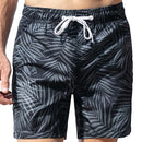 KANU SURF MEN'S MONACO SWIM TRUNKS REGULAR & EXTENDED SIZES 3X PALMA BLACK - Brand New