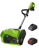 KAFKESC Electric Snow Shovel Cordless 20V 12" 4Ah Battery Snow - Scratch & Dent