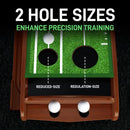 PERFECT PRACTICE Putting Mat w/Alignment Mirror - Indoor Golf Putting Green - Brand New