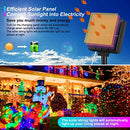Brightever 4-Pack Solar String Lights Outdoor 288FT, Each 72FT 200 LED - Like New