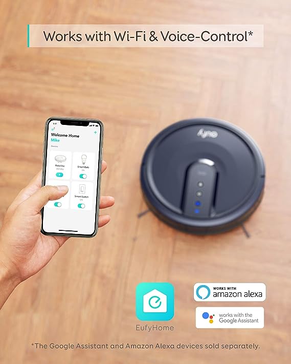 Anker eufy 25C Wi-Fi Connected Robot Vacuum T2123 - Black Like New