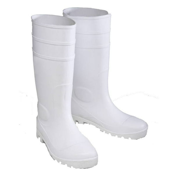 ENGUARD PVC 17' TALL HEAVY DUTY WATERPROOF WORK BOOTS - SIZE: - Scratch & Dent
