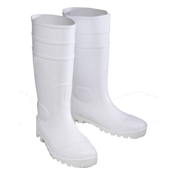 ENGUARD PVC 17' TALL HEAVY DUTY WATERPROOF WORK BOOTS - SIZE: - Scratch & Dent