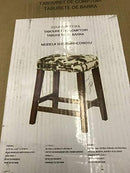 Linon Counter Stool Cowhide - B07LCTB426 - NEW - Brand New