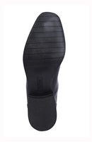 KENNETH COLE REACTION WOMEN SALT CHELSEA ANKLE BOOT - SIZE 10 - BLACK LEATHER - Like New