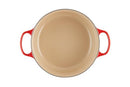 Le Creuset Enameled Cast Iron Signature Round - CERISE - Like New