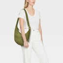 UNIVERSAL THREAD SLOUCHY CRESCENT SLING HANDBAG - GREEN - Brand New