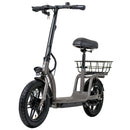 GOTRAX FLEX VOYAGER ELECTRIC SCOOTER 16MI OPERATING RANGE 15.5MPH SPEED - GRAY - Like New