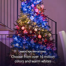 Twinkly App-Controlled 105ft Smart String LED Lights 400 RGB+W LEDs - White - Like New