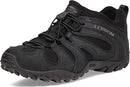 J099405 MERRELL MEN'S CHAMELEON 8 STRETCH TACTICAL WORK SHOES BLACK SIZE 11 - Like New