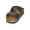 0051793 Birkenstock Arizona Unisex Sandals, Black Narrow, Size 6 - Like New